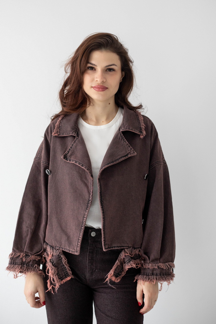 Куртка джинсова жіноча